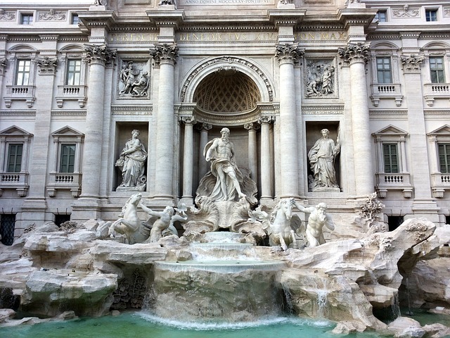 roma fontan trevi 